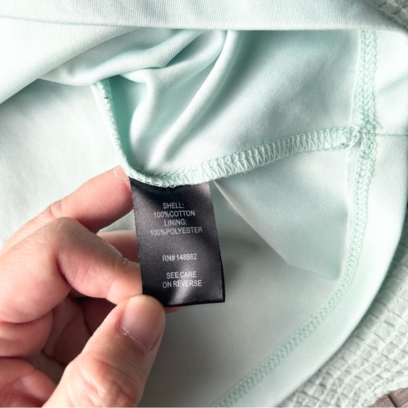 Torrid Green Teal Flared Eyelet Cotton Pleated Circle
Mini Skirt - Picture 7 of 12